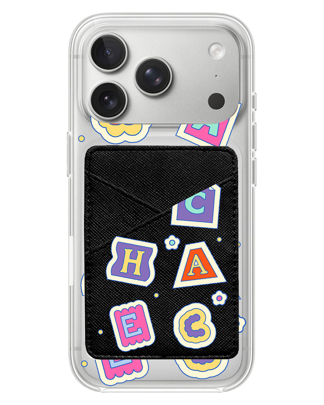 iPhone Phone Wallet Case - Adorable Monogram 3.0