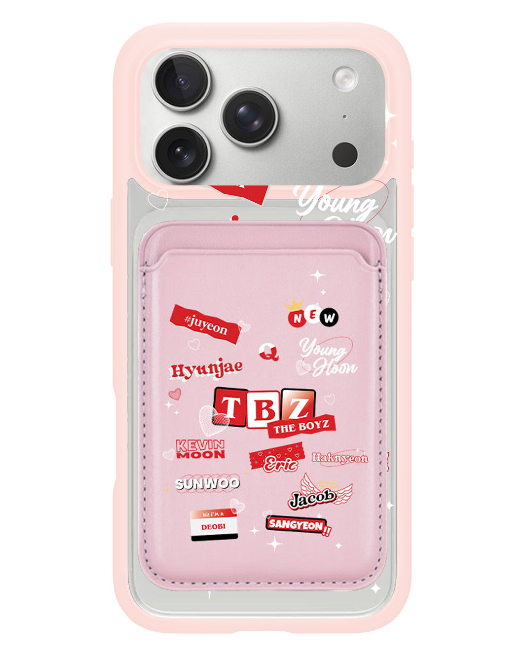 iPhone Magnetic Wallet Case - The Boyz Members