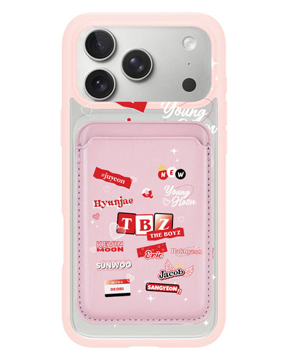iPhone Magnetic Wallet Case - The Boyz Members