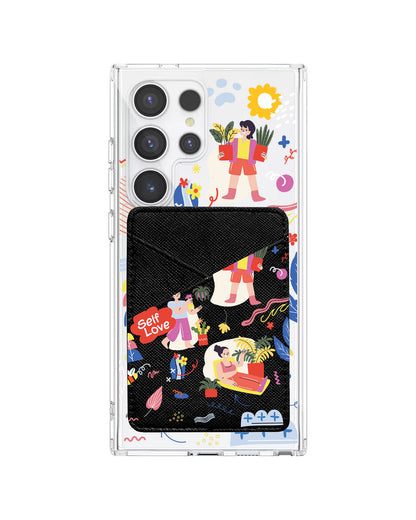 Android Phone Wallet Case - Self Love Sticker pack 1.0