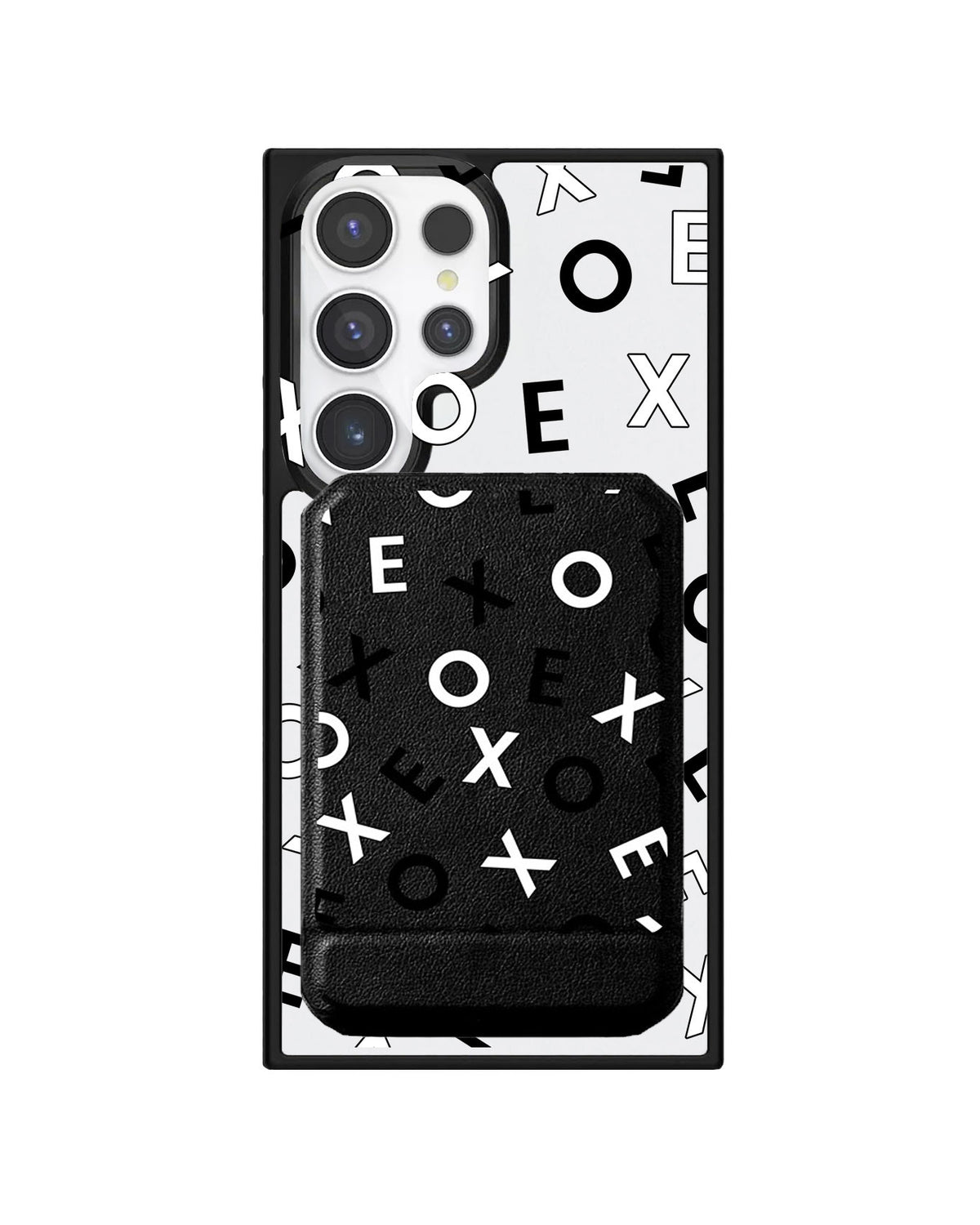 Android Magnetic Multifold Wallet - EXO Monogram