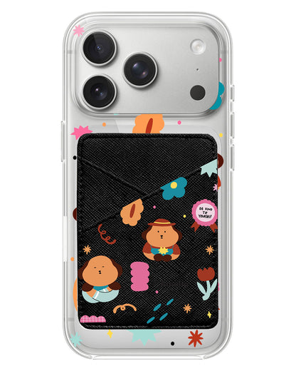 iPhone Phone Wallet Case - Selflove Garden