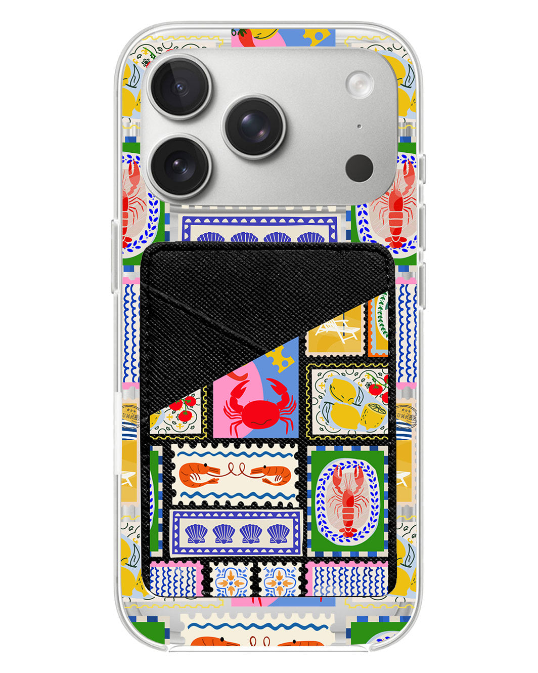 iPhone Phone Wallet Case - Seaside Opulence 1.0