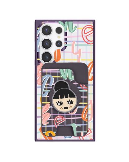 Android Magpop Wallet - Doodle Monogram 1.0