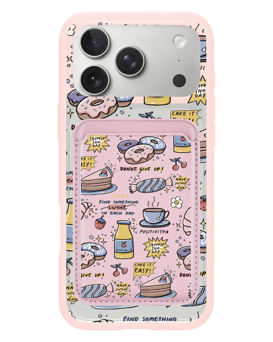 iPhone Magnetic Wallet Case - Sweets