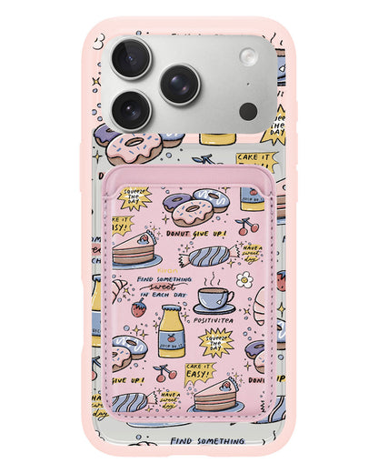 iPhone Magnetic Wallet Case - Sweets