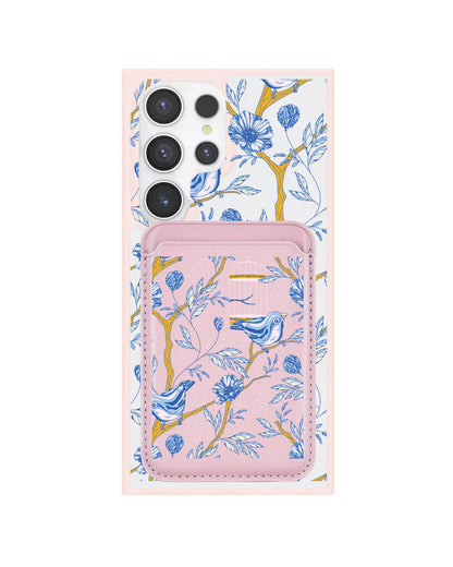 Android Magnetic Wallet Case - Lovebird 10.0