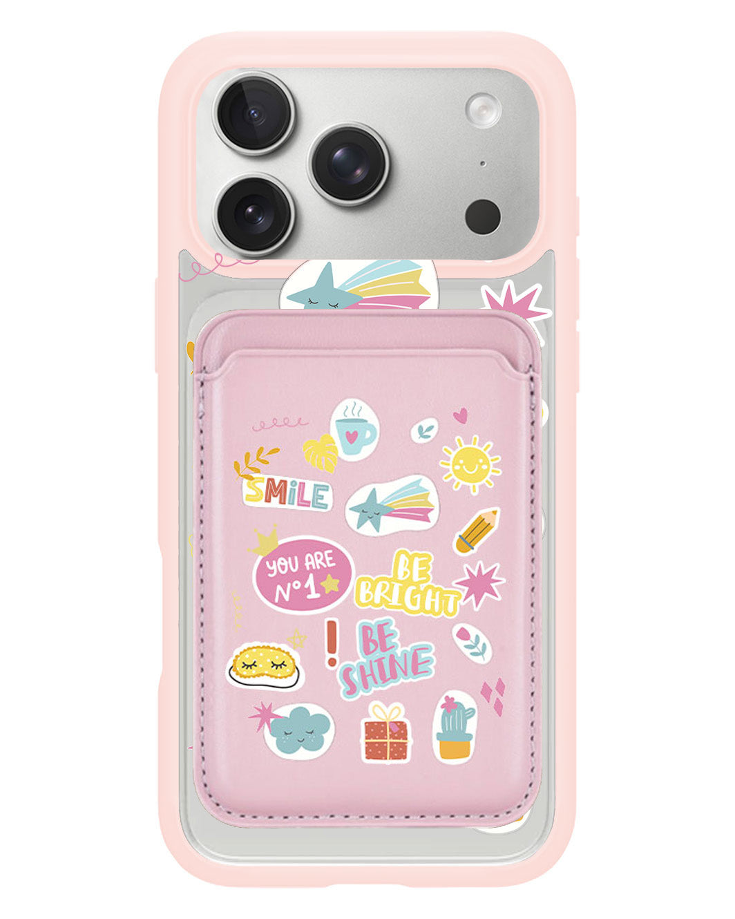 iPhone Magnetic Wallet Case - Self Love Sticker Pack 3.0