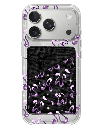 iPhone Phone Wallet Case - Chrome Monogram 4.0