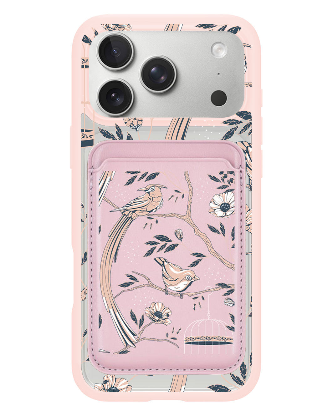 iPhone Magnetic Wallet Case - Lovebird 2.0