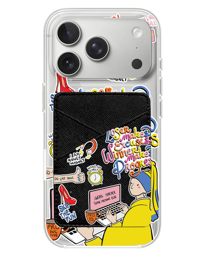 iPhone Phone Wallet Case - Ambitch