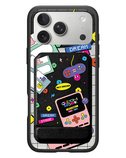 iPhone Magnetic Multifold Wallet - NCT Glitch Mode