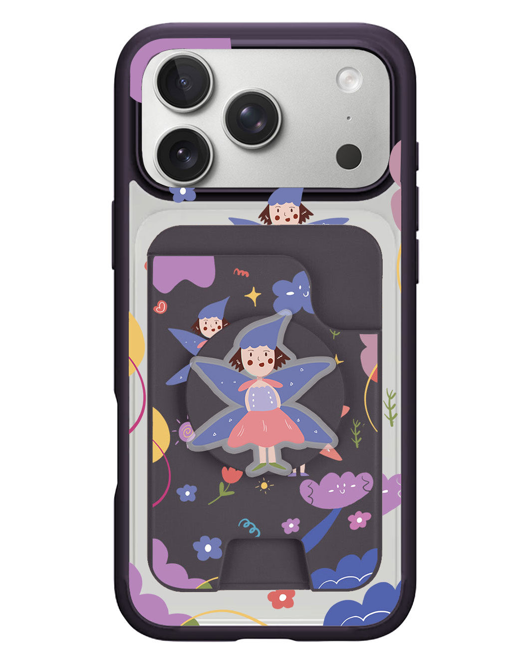 iPhone Magpop Wallet - Fairy Pattern