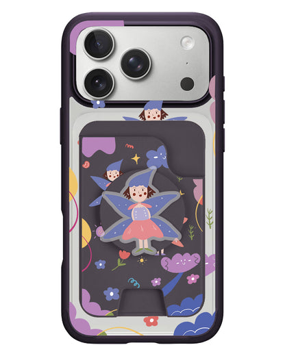 iPhone Magpop Wallet - Fairy Pattern