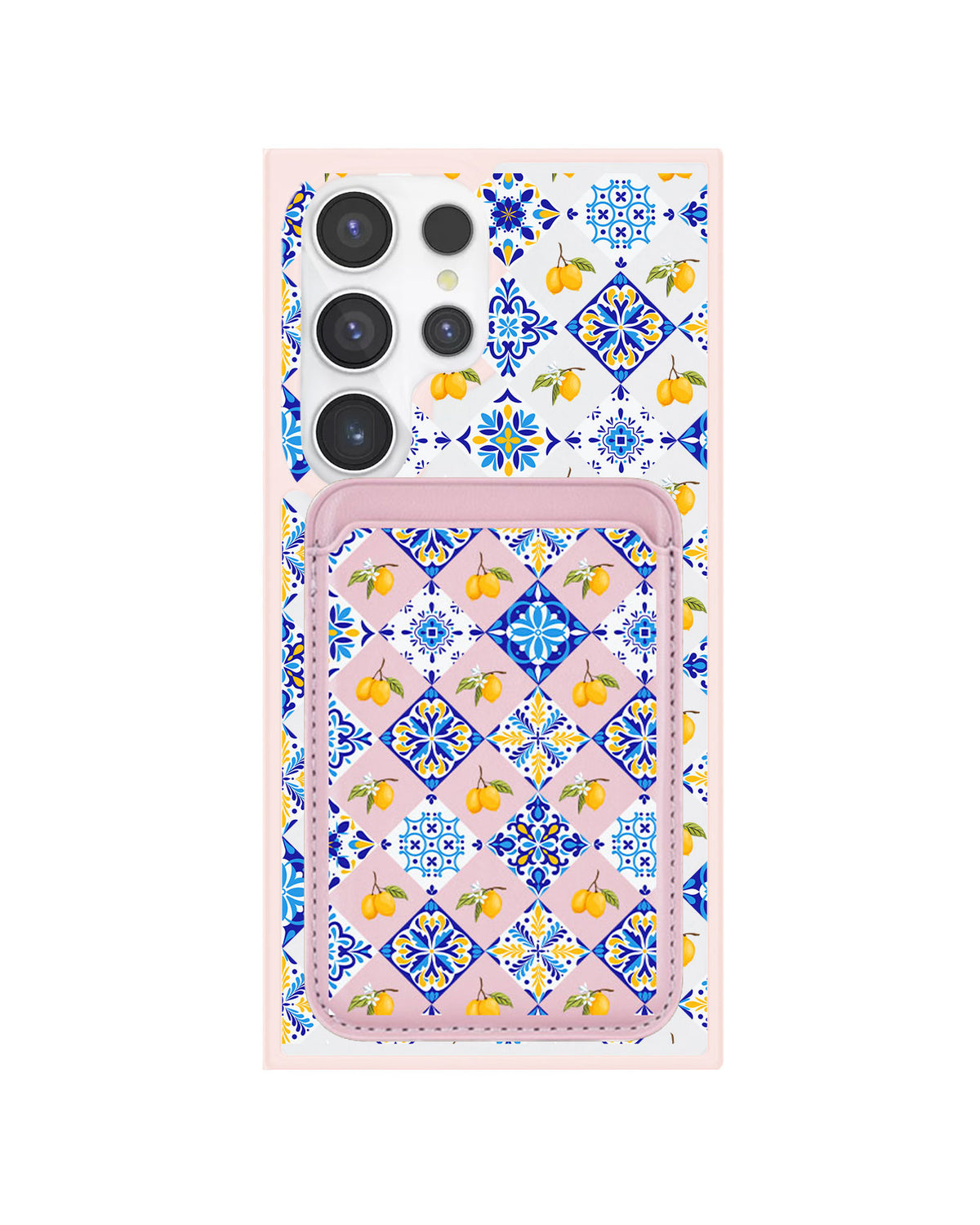 Android Magnetic Wallet Case - Majolica Tuscany