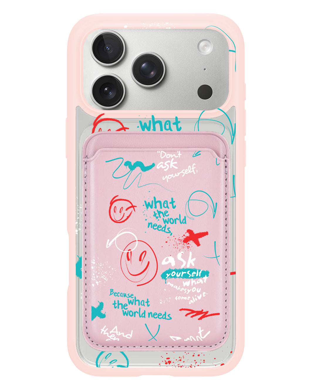 iPhone Magnetic Wallet Case - Graffiti 2.0