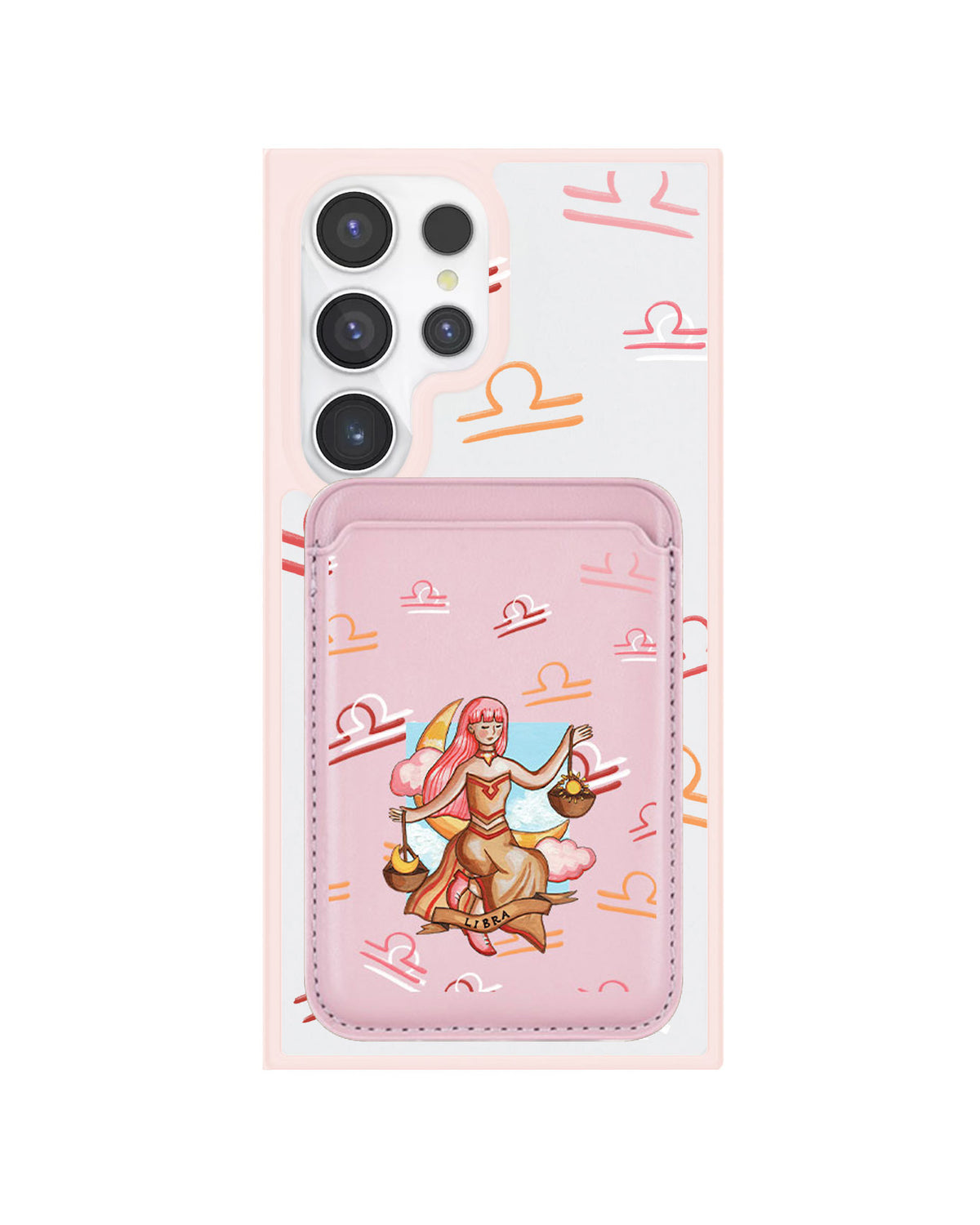 Android Magnetic Wallet Case - Libra