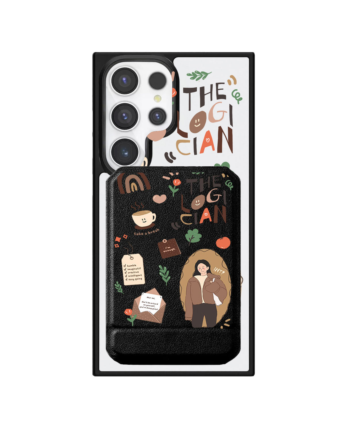 Android Magnetic Multifold Wallet - INTP