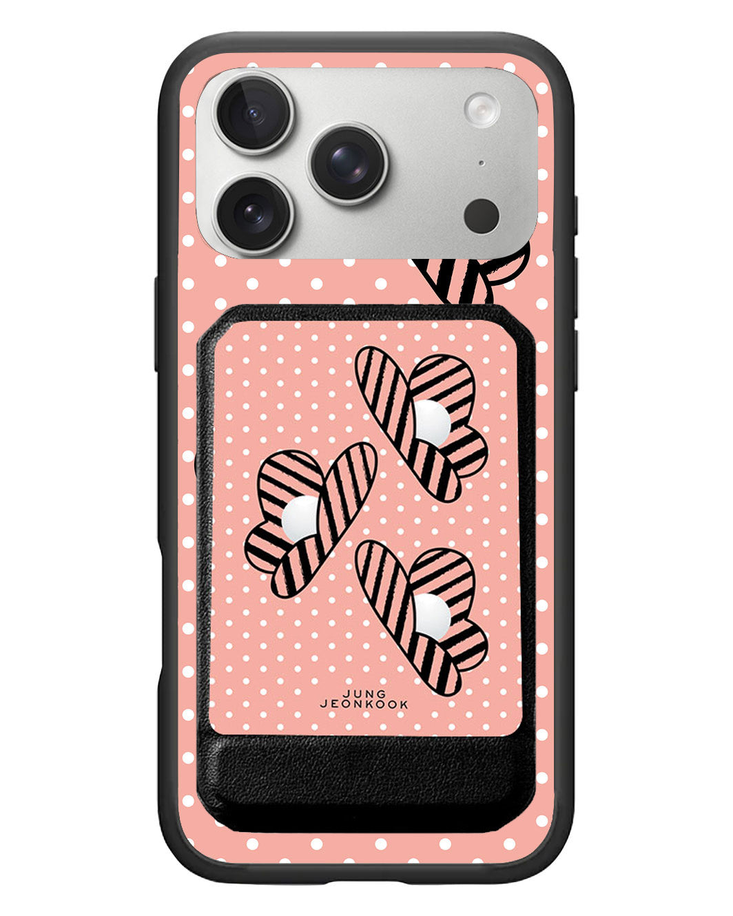 iPhone Magnetic Multifold Wallet - Pink Honey