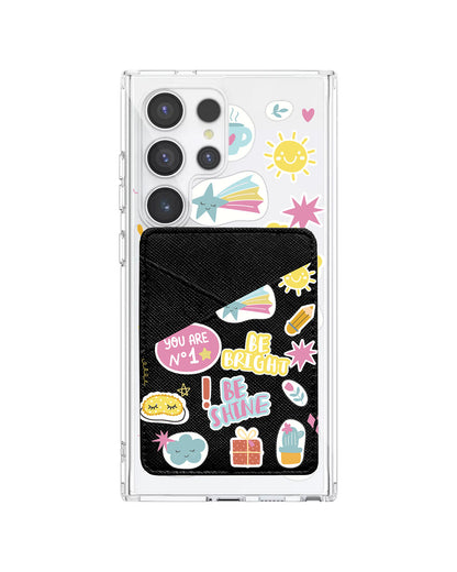 Android Phone Wallet Case - Self Love Sticker pack 3.0