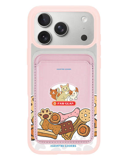 iPhone Magnetic Wallet Case - Pawguan Cat