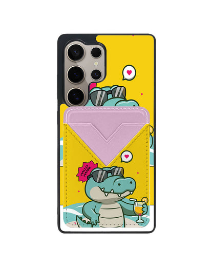 Android Avant Wallet Case - Cap Buaya