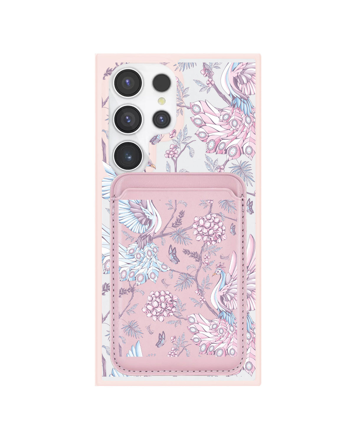 Android Magnetic Wallet Case - Peacock 2.0