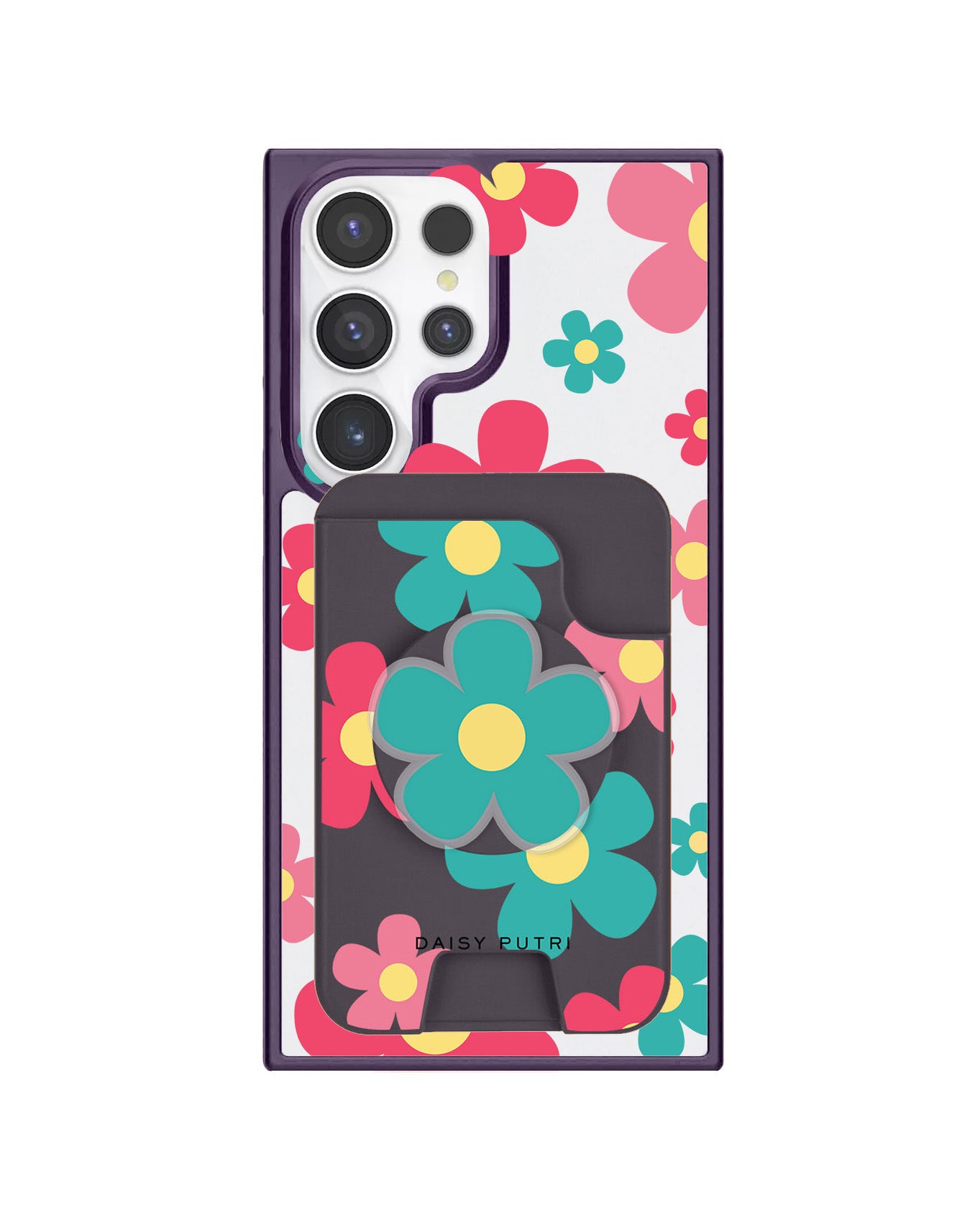 Android Magpop Wallet - Daisy Delight 2.0