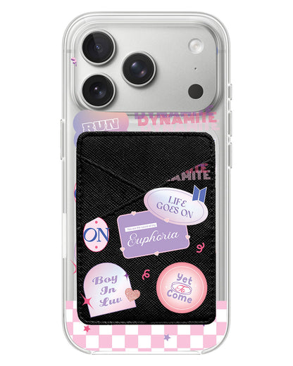 iPhone Phone Wallet Case - BTS Proof