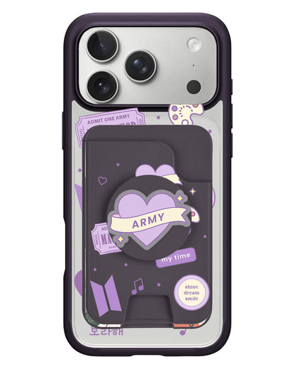 iPhone Magpop Wallet - BTS Sticker Pack