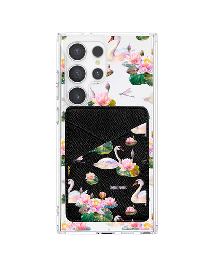 Android Phone Wallet Case - Swan