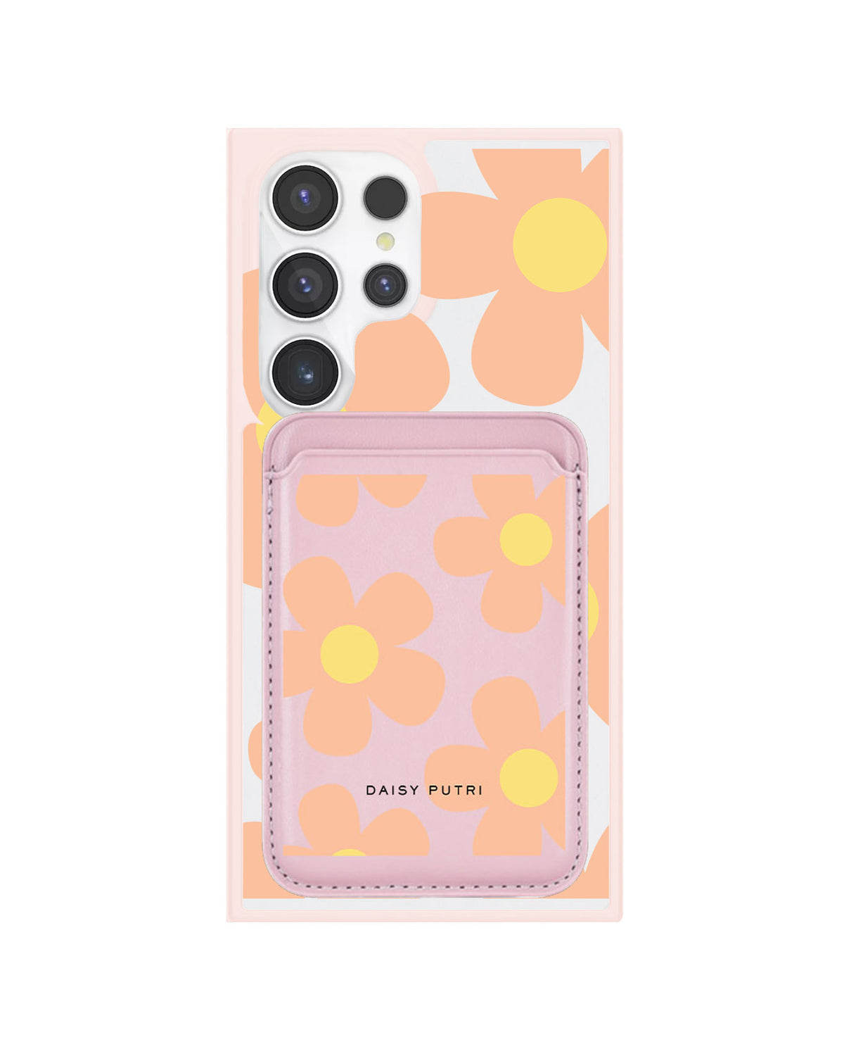 Android Magnetic Wallet Case - Daisy Love