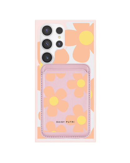 Android Magnetic Wallet Case - Daisy Love