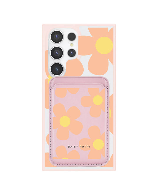Android Magnetic Wallet Case - Daisy Love