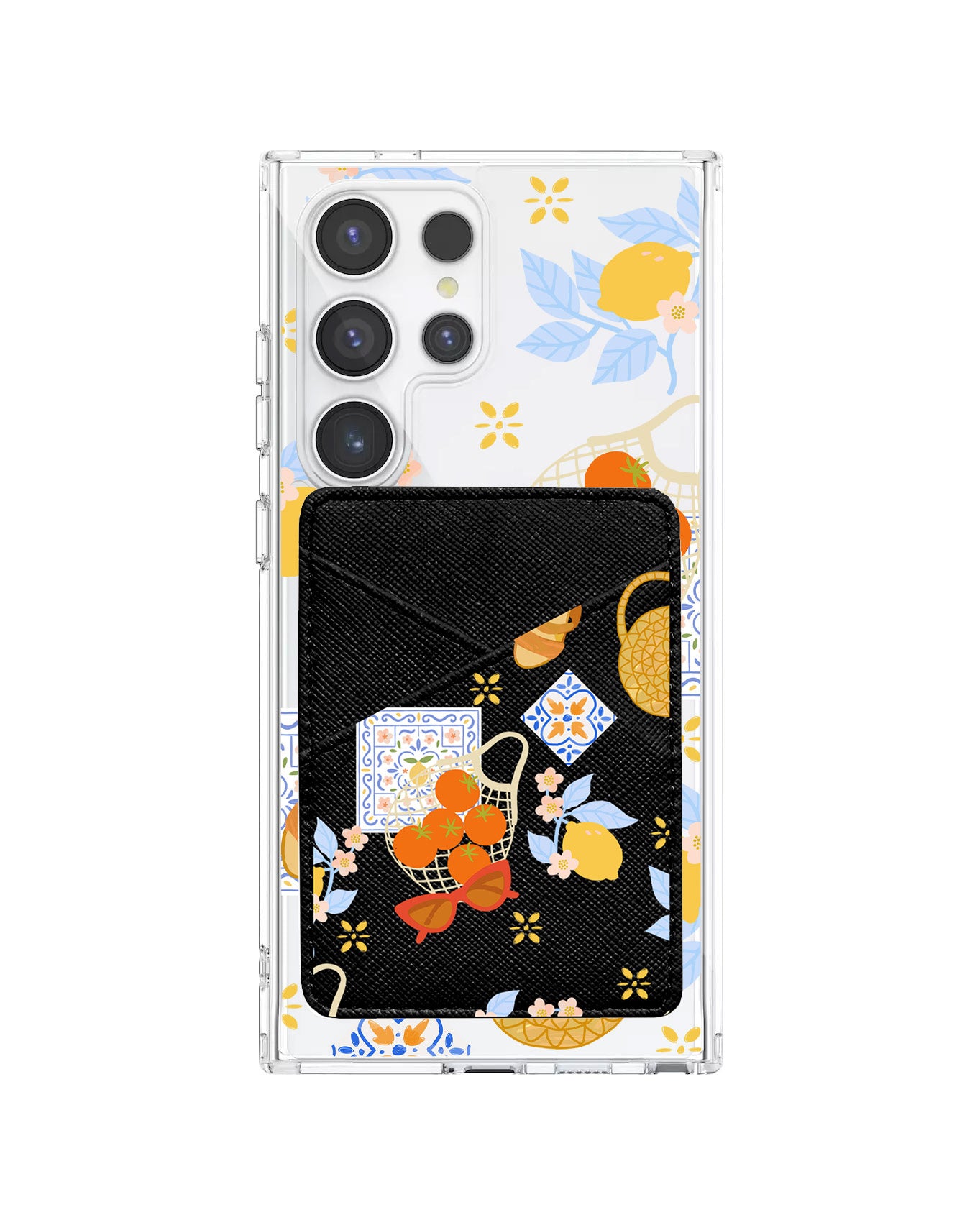Android Phone Wallet Case - Santorini