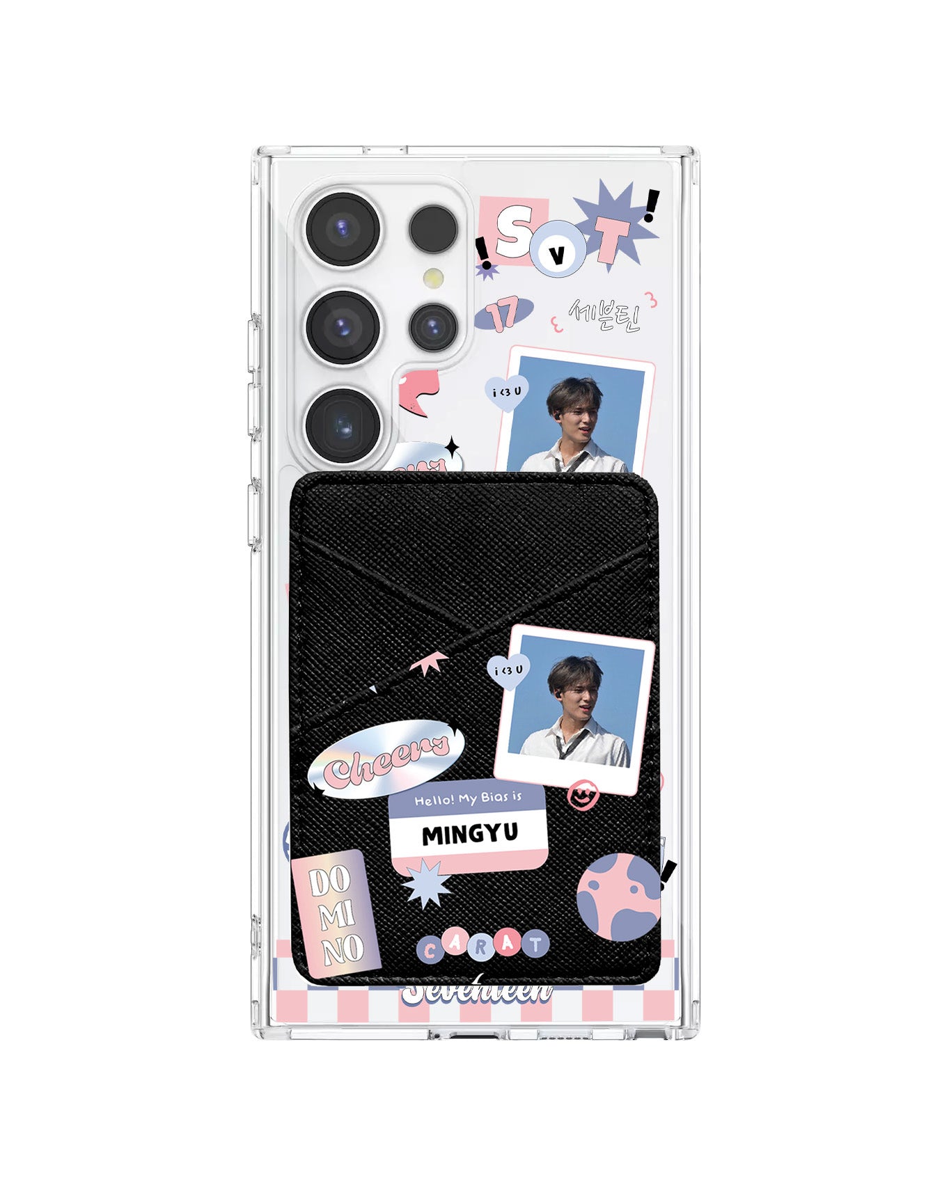 Android Phone Wallet Case - Seventeen World