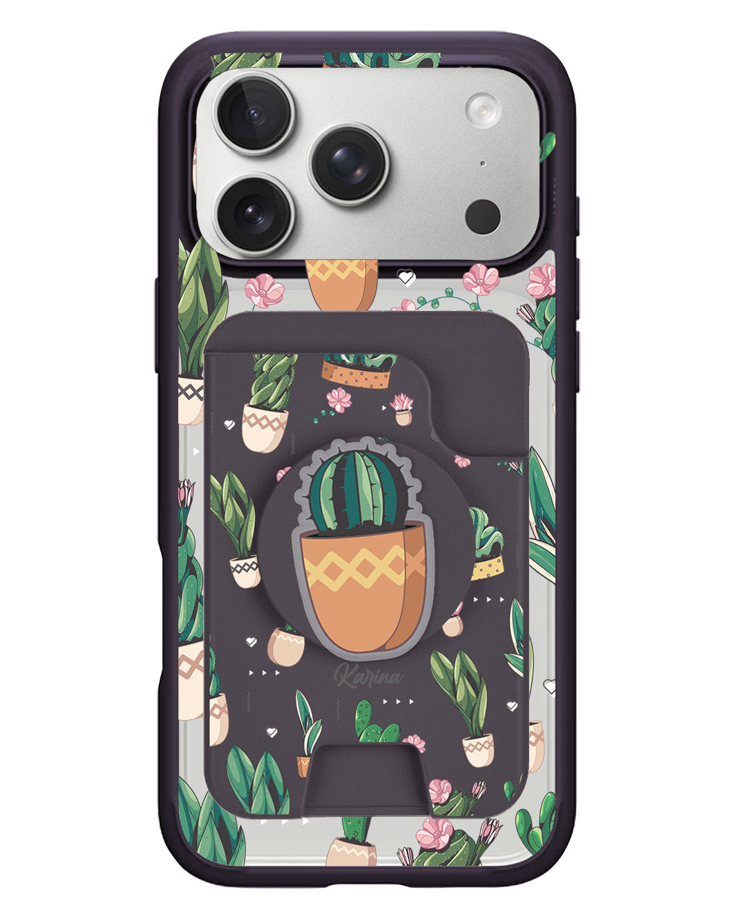 iPhone Magpop Wallet - Cactus 3.0