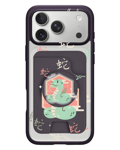 iPhone Magpop Wallet - Shio Snake
