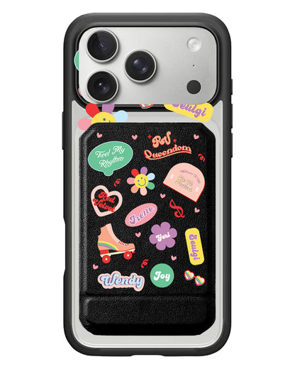 iPhone Magnetic Multifold Wallet - Red Velvet Sticker Pack