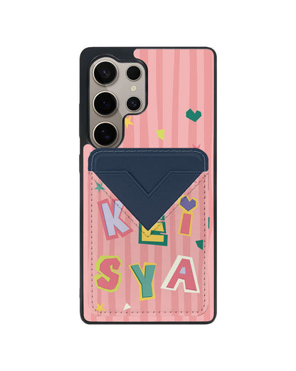 Android Avant Wallet Case - Adorable Monogram 4.0