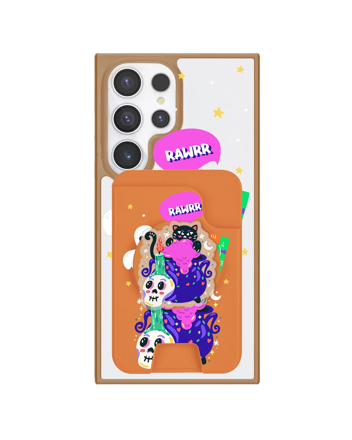 Android Magpop Wallet - Cat Monster