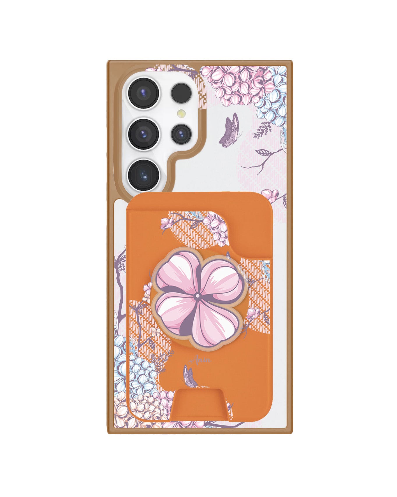 Android Magpop Wallet - Batik Floral