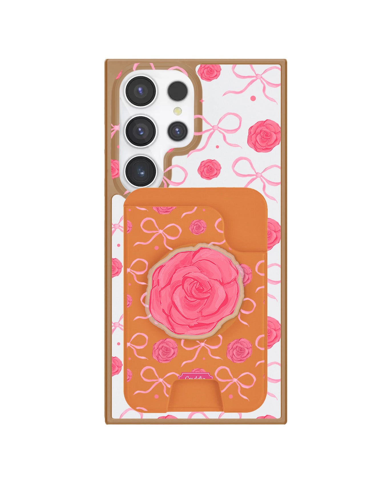 Android Magpop Wallet - Coquette Rose