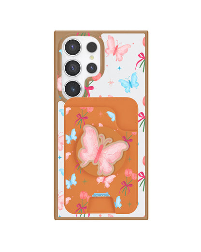 Android Magpop Wallet - Coquette Butterfly
