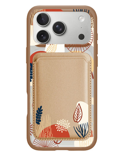 iPhone Magnetic Wallet Case - Abstract 2.0