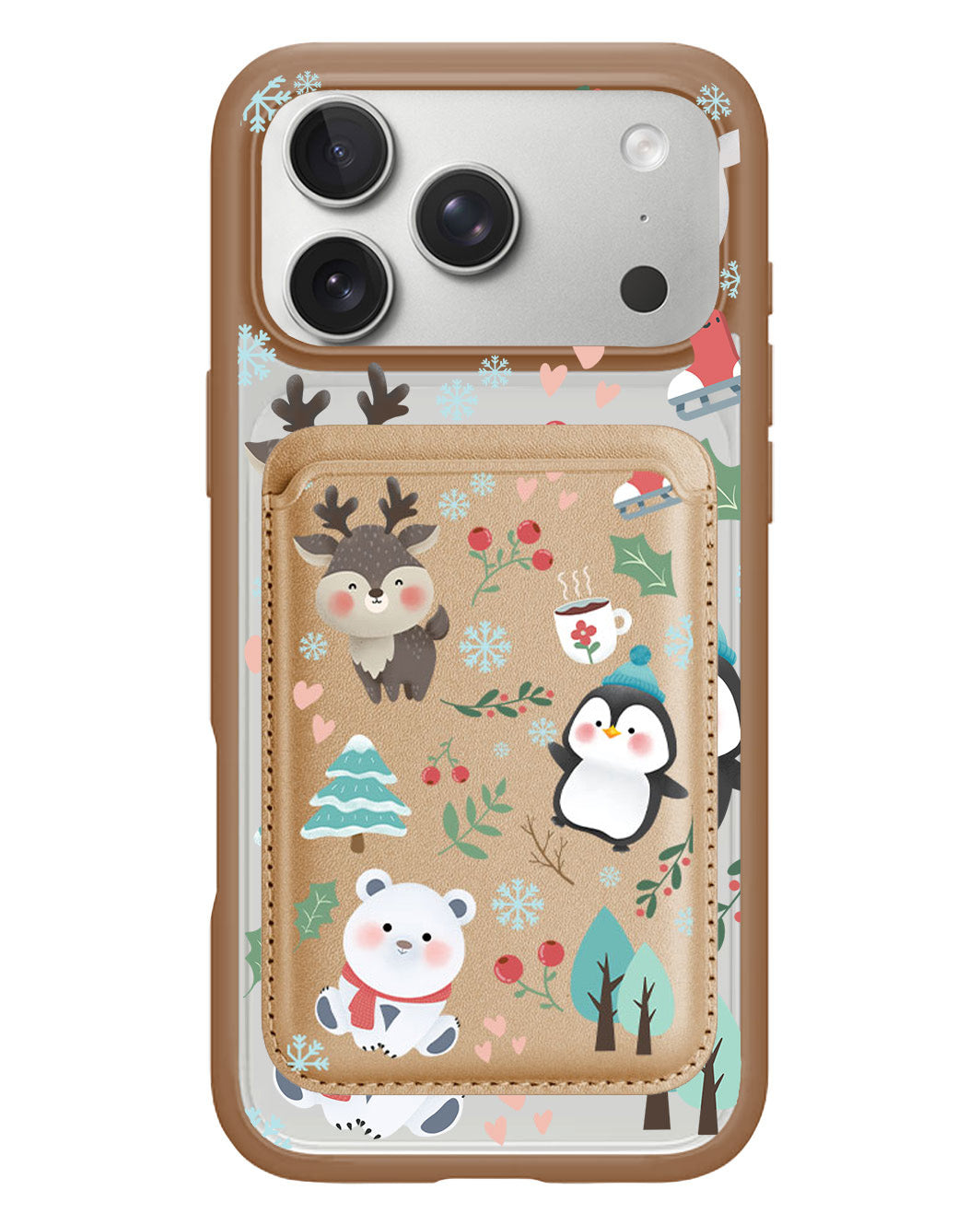 iPhone Magnetic Wallet Case - Winter