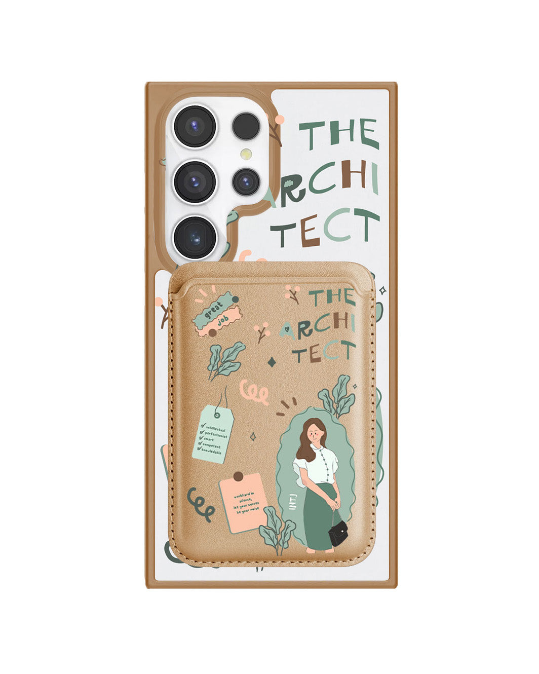 Android Magnetic Wallet Case - INTJ