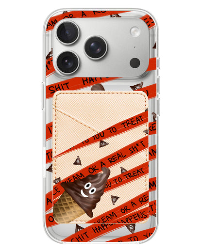 iPhone Phone Wallet Case - Oh..Shit Happens