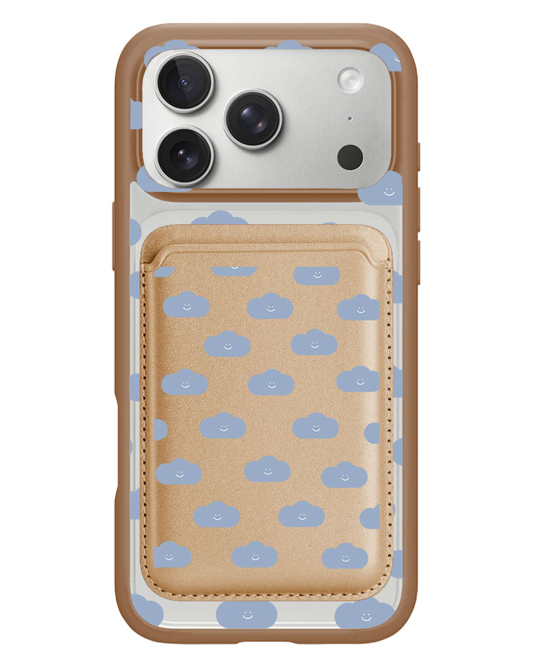 iPhone Magnetic Wallet Case - Dark Cloud