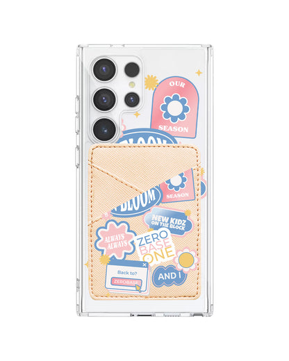 Android Phone Wallet Case - Zerobaseone Song Sticker Pack